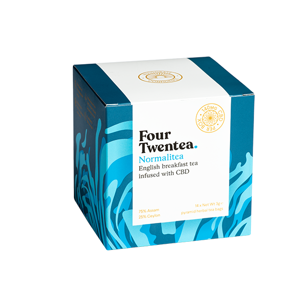 Four Twentea English Breakfast 10mg CBD Tea - Normalitea