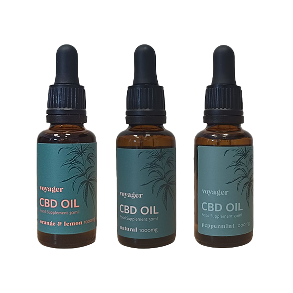 Voyager 1000mg CBD Oil 30ml