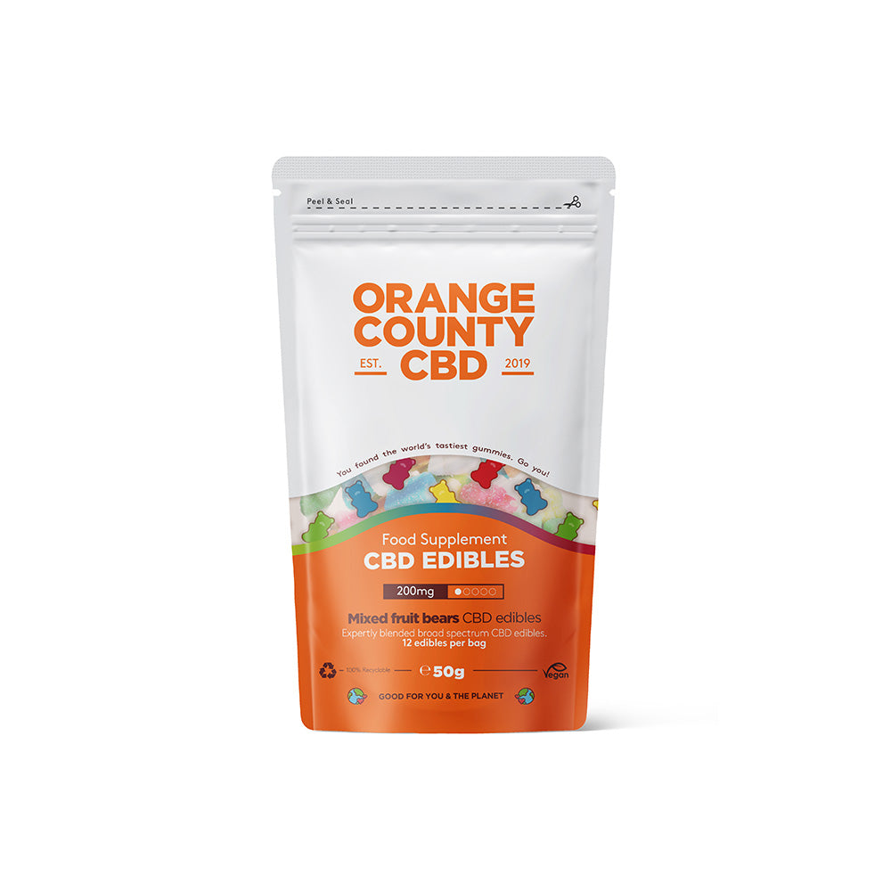 Orange County CBD 200mg Gummy Bears - Grab Bag