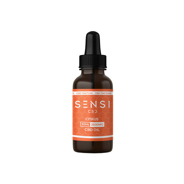 Sensi CBD 2500mg CBD Broad-Spectrum Tincture Oil 30ml (BUY 1 GET 1 FREE)