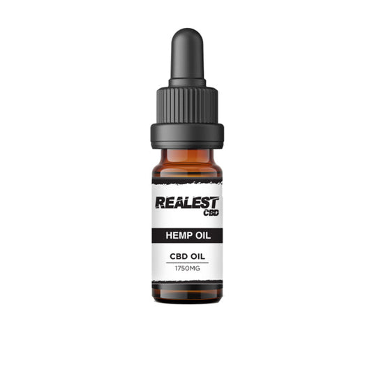 Realest CBD 1750mg Broad Spectrum CBD 10ml Hemp Oil (BUY 1 GET 1 FREE)